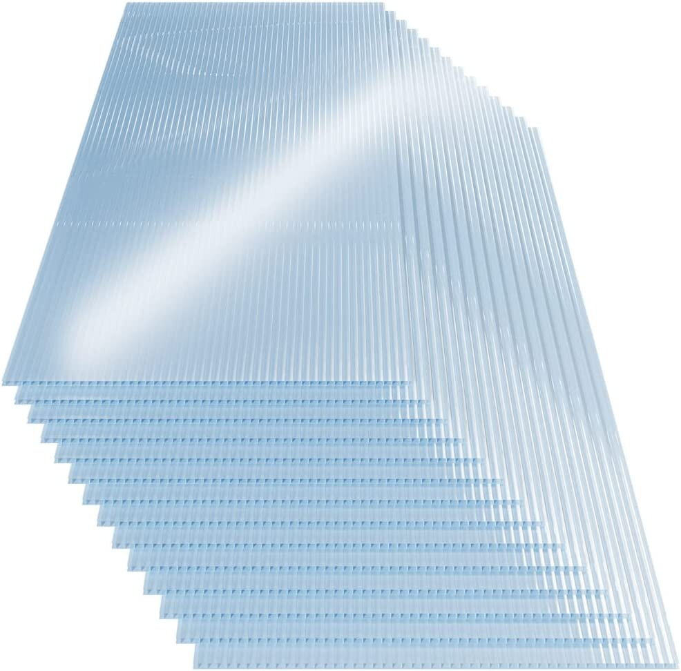 POLYKARBONÁTOVÁ DESKA KOMOROVÁ 6 mm ČIRÁ 1UV (menší formáty na skleníky)