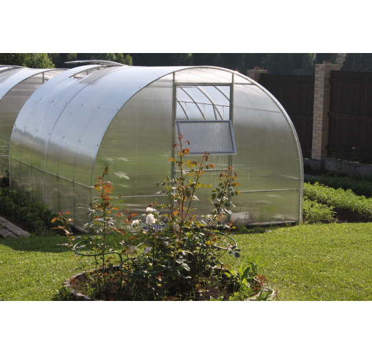 POLYKARBONÁTOVÝ SKLENÍK GrowDome 3x2x2 m (výplň 6,0mm)
